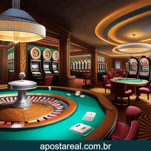 Apostareal com 50+ mesas de cassino ao vivo em HD 4K.